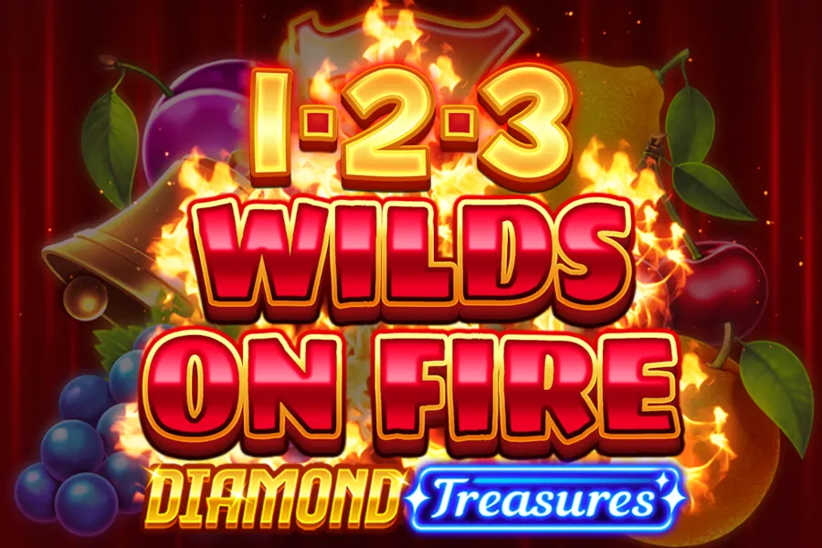 玩 1-2-3 Wilds on Fire Diamond Treasures