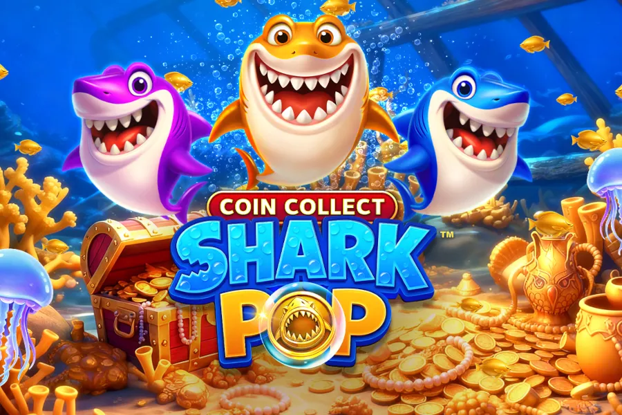 玩 Coin Collect: Shark Pop