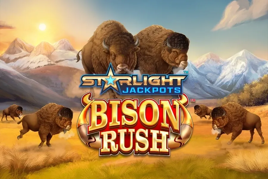 玩 Starlight Jackpots Bison Rush